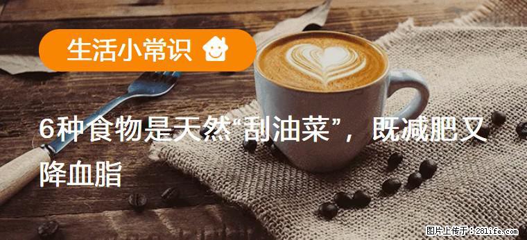 【生活小常识】6种食物是天然“刮油菜”，既减肥又降血脂 - 舟山生活资讯 - 舟山28生活网 zhoushan.28life.com